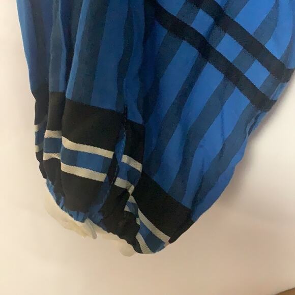 TORY BURCH PLAID BUTTON DOWN SHIRT SIZE‎ 4 - Picture 4 of 8